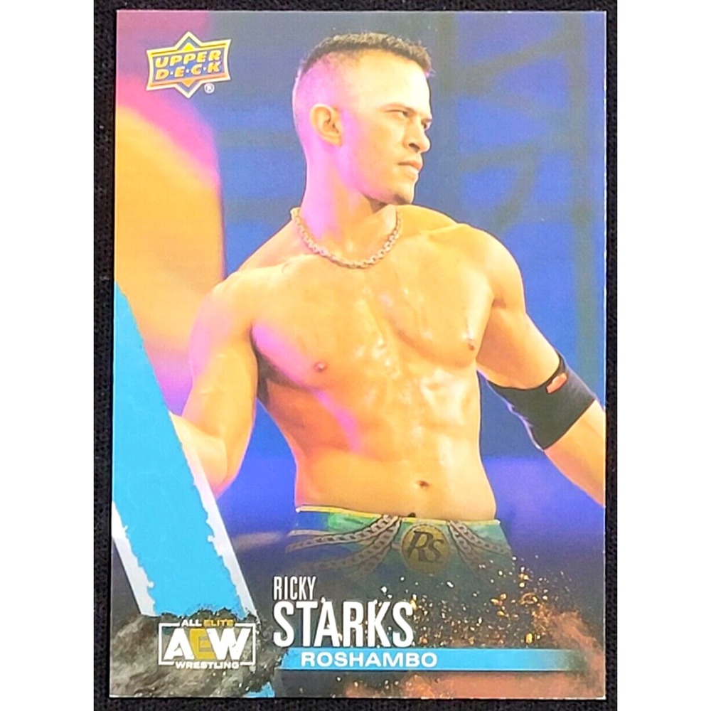 2021 UPPER DECK AEW RICKY STARKS FINISHER SP Ricky Saints WWE WWF‎